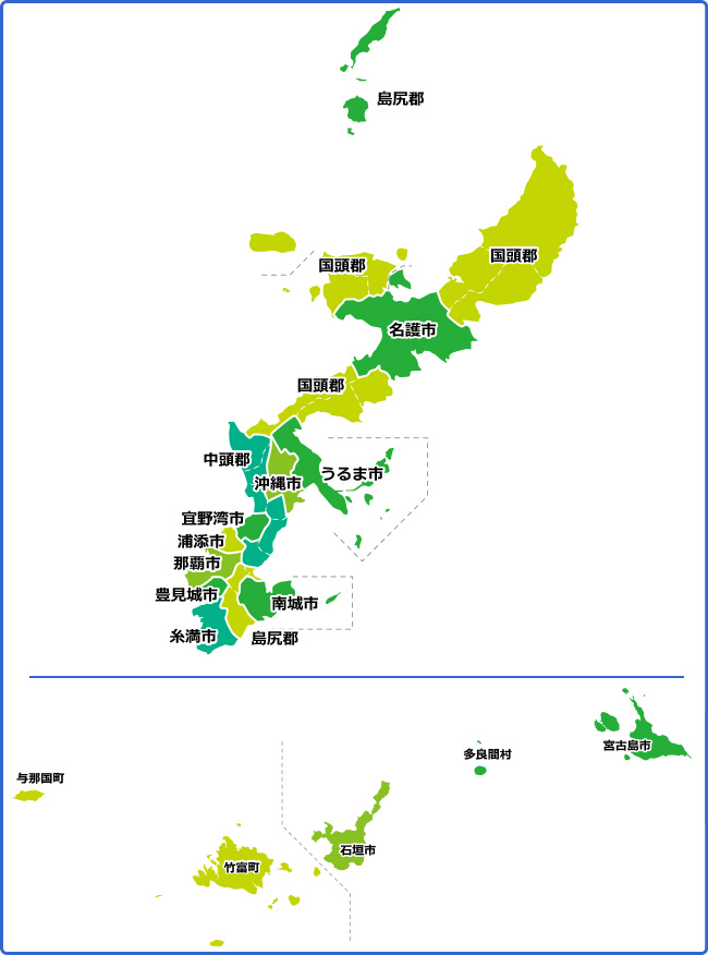 沖縄県地図